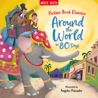 Around the World in 80 Days 1835151361 Book Cover