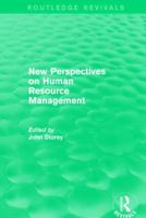 New Perspectives on Human Resource Management 1138824615 Book Cover