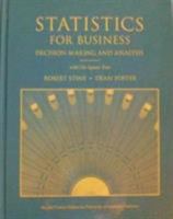 Student Solutions Manual for Statistics for Business: Decision Making and Analysis 0321286146 Book Cover