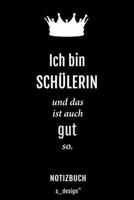 Notizbuch f�r Sch�ler / Sch�lerin: Originelle Geschenk-Idee [120 Seiten kariertes blanko Papier] 1677573910 Book Cover