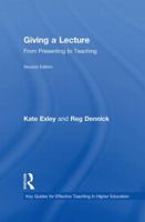 Giving a Lecture 0415471397 Book Cover