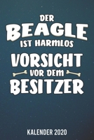 Kalender 2020: Beagle A5 Kalender Planer für ein erfolgreiches Jahr - 110 Seiten (German Edition) 1672871956 Book Cover