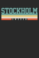 Notebook: Stockholm Ruled 6x9 120 Pages 1691080675 Book Cover