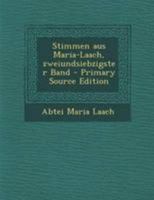 Stimmen aus Maria-Laach. 3743430657 Book Cover