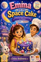 Emma and the Space Cake: A Bilingual English - Spanish Adventure for Young Readers B0HCMJHDCG Book Cover
