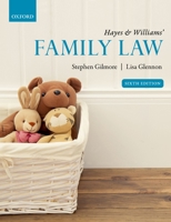 Hayes & Williams' Family Law 0198853858 Book Cover