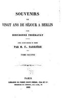 Mes Souvenirs 0530386070 Book Cover