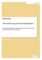 Alterssicherung Und Individualprinzip 3838602471 Book Cover