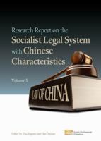 Research Report on the Socialist Legal System with Chinese Characteristics 9814339598 Book Cover