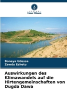 Auswirkungen des Klimawandels auf die Hirtengemeinschaften von Dugda Dawa (German Edition) 6209423337 Book Cover