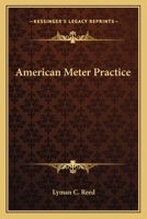 American Meter Practice 0548479224 Book Cover