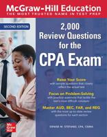 McGraw-Hill Education 2,000 Review Questions for the CPA Exam, Second Edition 1260458016 Book Cover