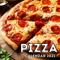 Pizza Calendar 2021: 16-Month Calendar, Cute Gift Idea For Pizza Lovers Women & Men B0948LL48C Book Cover
