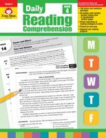 Daily Reading Comprehension, Grade 4 Te 1608236358 Book Cover