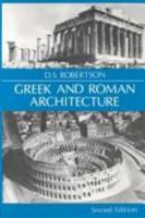Greek and Roman Architecture 0521094526 Book Cover