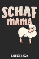 Kalender 2020: Schaf A5 Kalender Planer für ein erfolgreiches Jahr - 110 Seiten (German Edition) 1671856627 Book Cover