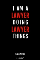 Calendar for Lawyers / Lawyer: Everlasting Calendar / Diary / Journal (365 Days / 3 Days per Page) for notes, journal writing, event planner, quotes & personal memories 1702215164 Book Cover