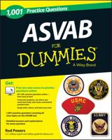 1,001 ASVAB Practice Questions for Dummies 1118646312 Book Cover