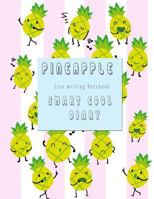 Pineapple Line writing Notebook: Diary Record Smart Cool 1725955660 Book Cover