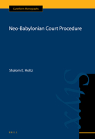 Neo-Babylonian Court Procedure 9004174966 Book Cover