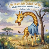 The Giraffe Who Couldn't Fold Up: A bedtime adventure too tall to ignore 1914272552 Book Cover