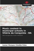Music content in municipal schools in Vitória da Conquista - BA 6207258924 Book Cover