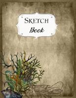 Sketch Book: Ocean Sketchbook Scetchpad for Drawing or Doodling Notebook Pad for Creative Artists Coral Shrimp 1076859364 Book Cover