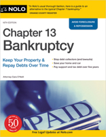 Chapter 13 Bankruptcy: Keep Your Property & Repay Debts Over Time 1413322719 Book Cover