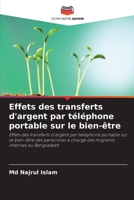 Effets des transferts d'argent par téléphone portable sur le bien-être (French Edition) 6630132920 Book Cover