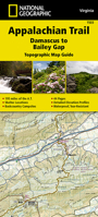 Appalachian Trail, Damascus to Bailey Gap [Virginia] (National Geographic Trails Illustrated Map) 1597756407 Book Cover