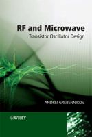 RF and Microwave Transistor Oscillator Design 0470025352 Book Cover