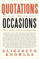 Quotations for Occasions 0007269560 Book Cover