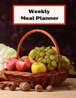 Weekly Meal Planner: Organize your meals with this amazing meal planner 8.5x11 inch with 121 pages Cover Matte 1716345839 Book Cover