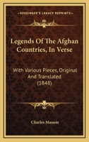 Legends of Afghan Countries 1017750718 Book Cover