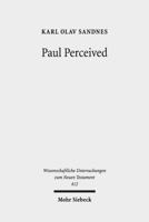Paul Perceived: An Interactionist Perspective on Paul and the Law 3161561015 Book Cover