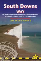 South Downs Way, 4th: British Walking Guide with 60 large-scale walking maps, places to stay, places to eat 1905864426 Book Cover