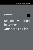 Regional Variation in Written American English 1108712967 Book Cover