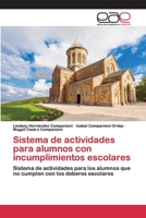 Sistema de actividades para alumnos con incumplimientos escolares 6200404682 Book Cover
