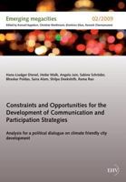 Constraints and Opportunities for the Development of Communication and Participation Strategies 3867418144 Book Cover