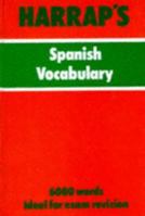 Harrap's Spanish Vocabulary 0245546898 Book Cover