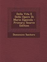 Della Vita E Delle Opere Di Mario Equicola 114788899X Book Cover