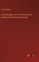 Der Bonenjäger, eine Forschung auf dem Gebiete der münsterschen Mundart (German Edition) 3368536834 Book Cover