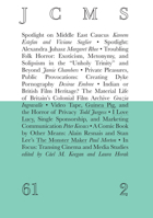 Journal of Cinema and Media Studies, Vol. 61, No.2 1607857723 Book Cover