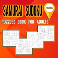 Samurai Sudoku Puzzles Book for Adults Medium: Activity book for Adults and lovers of sudoku puzzles/ Puzzles Book to Shape your brain / Medium level 6722847616 Book Cover