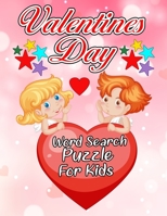 Valentines day Word Search Puzzle for Kids: 30 Word Search Puzzle Sheet with Solutions B08RGV6WHN Book Cover