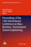 Proceedings of the 14th International Conference on Man-Machine-Environment System Engineering 3662440660 Book Cover
