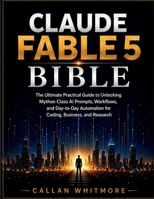 Claude Fable 5 Bible: The Ultimate Practical Guide to Unlocking Mythos-Class AI Prompts, Workflows, and Day-to-Day Automation for Coding, Business, and Research B0H79FR23N Book Cover