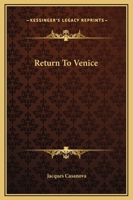 Return To Venice 1162681969 Book Cover