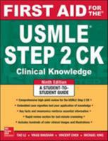 First Aid for the USMLE Step 2 CK 0838526047 Book Cover