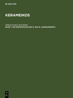 Die Nekropolen Des 12. Bis 10. Jahrhunderts 3110022052 Book Cover